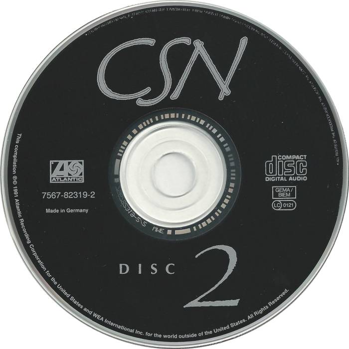 Crosby, Stills and Nash CSN : CD2